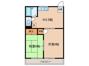 アネックス鬼頭の物件間取画像